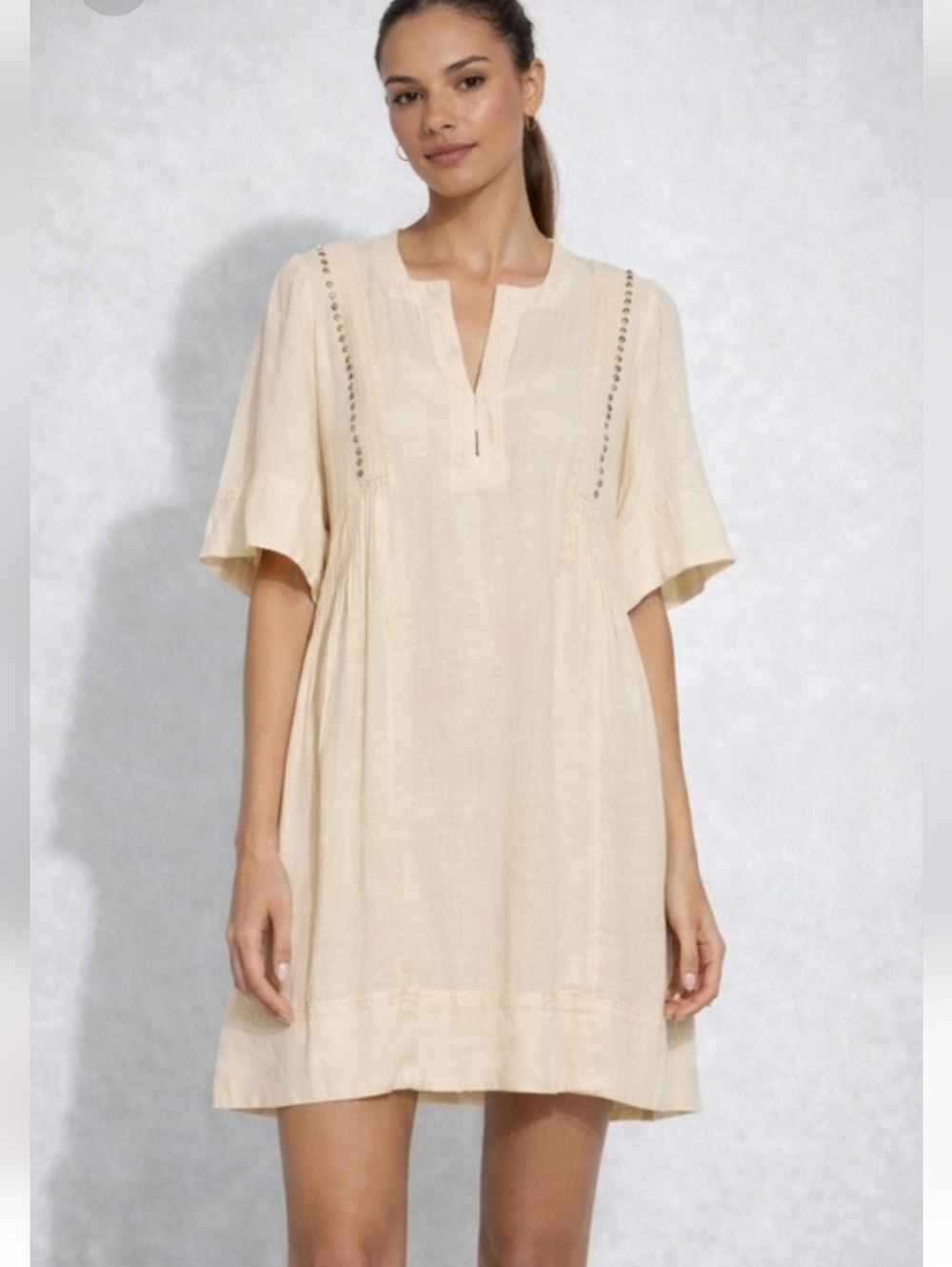 Isabel Marant Étoile Anabel "Something Ethnic" Dress - NWT I Ecru I Size 40